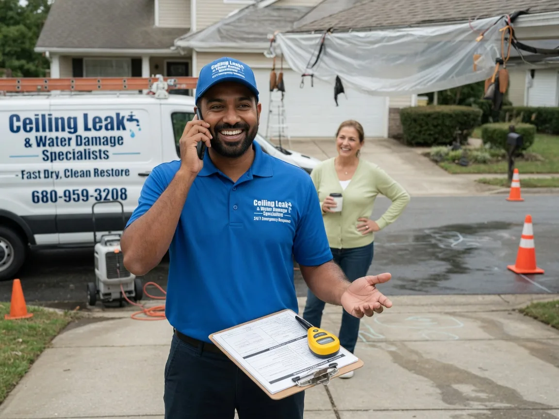 Ceiling Leak Cleanup Powell, TN FAQs